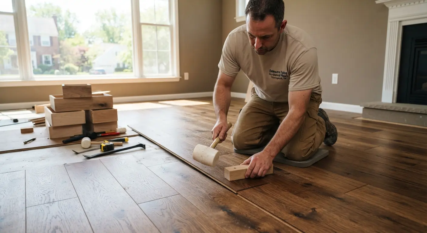 Understanding the Lifespan of Different Flooring Materials guide illustration